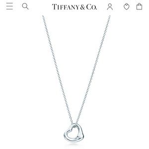 Elsa Peretti Open Heart Pendant | Tiffany & Co.